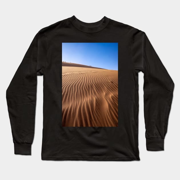 Rippled sand hills. Long Sleeve T-Shirt by sma1050